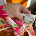 J.Crew TROPICAL FLORAL LINEN TOP Photo 2