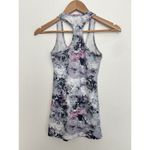 Lululemon Cool Racerback Moody Mirage White Deep Navy Floral Yoga Lounge 2/4 Photo 3