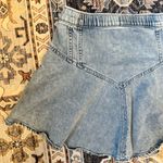 Aeropostale Aerie Mini Denim Flared Skirt Women’s Size Medium Photo 1