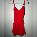 Princess Polly NWT LARS MINI DRESS - RED - Size 0 Photo 7