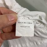 Glamaker Women's White Fit & Flare Slit Front Sleeveless Maxi Dress Size L Size L Photo 8