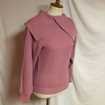 Vintage 70s oversized collar salmon sweater Pink Photo 4
