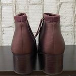 Toms  10015845 “Loren” Booties Metallic Suede Stacked Heels Ankle Boots Size 9 Photo 4