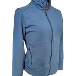 Patagonia Zip-Up Women's Blue Swell Belle Sweater Jacket Stretch Collar Small Photo 1