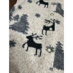 Lavon VTG  Reindeer Winter Acrylic Sweater Women Large Button Up Cozy Warm Fall Photo 7