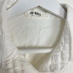 4TH & RECKLESS Button Down Shirt in White Size Medium Photo 2