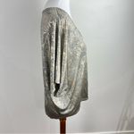 White House | Black Market Metallic Dolman Sleeve V-Neck Top Size M Casual Dressy Photo 9