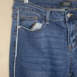 Judy Blue women's size 15 / 32 skinny fit jeans denim stripe casual stretch Photo 4