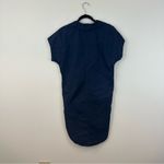 Gap  Dark Blue Popover Shirt Dress Midi Length Size XS Women's Photo 6