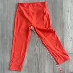 Baleaf  Orange Cropped Leggings Small Photo 3