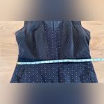 Piazza Sempione  sleeveless shift dress blue size 10 Photo 9