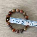 Handmade Womens Peach Moonstone Crystal Healing Gemstone Stretch Bracelet OS Photo 2