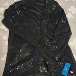 Cupshe Black Sequin Jacket Photo 1