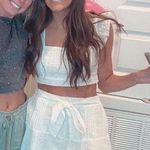 Mink Pink Two Piece White Eyelet Set Photo 0