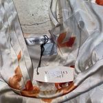 Victorias Secret Y2K Nightie Lingerie Orange Flower‎ Dress W Strap NWT XS Photo 1