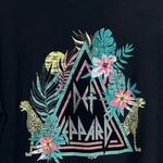 Def Leppard  Black Band Tee size L Photo 7