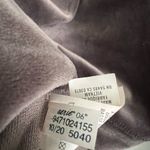 Aerie  Offline Velour Cropped Hoodie | Grey | Medium Photo 9