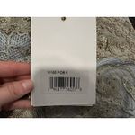 Mac Duggal  11165 Blue Queen Anne Lace Long Sleeve V-Neck Trumpet Gown Sz 6 NEW Photo 6