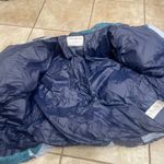 Tommy Hilfiger  Sport Puffer Jacket Size M Teal Blue Geometric Quilted women's Photo 6