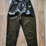 Aritzia Wilfred Jive Black Leather Pants Large Photo 1