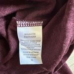 Market & Spruce  Elaine Pocket T-Shirt Burgundy XS NWT Photo 5