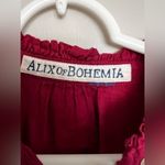 A.L.C. Of Bohemia Poet Plum Wine Blouse Size Medium Photo 1