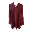 Macy's State of Day Women's XL Cozy Indulge & Rest Loungewear Tunic Hoodie Maraschino Photo 3