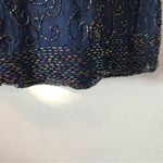 Formal Evening embellished beaded formal dress women’s size 12 silk / rayon Photo 6