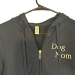 Bella Canvas Bella + Canvas Navy Blue & Rose Gold Dog Mom Hooded Full Zip Jacket Women Sz S Photo 3