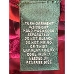 Ralph Lauren Lauren Womens Top Size M Petite Burgundy Pullover Velvet Holiday Photo 6