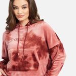 Bebe NWT  LOGO PLUSH HOODIE ROSE DUST LARGE Photo 0