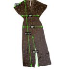 Madewell Black Polka Dot Wide Leg Jumpsuit V Neck Flutter Sleeve Smocked Waist Photo 1