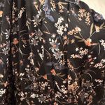 French Kiss Floral Print Mini Dress Ruffled Hem Long Sleeve Women's Size 3X Photo 3