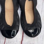 Yosi Samra Black Patent Ballet Flats Size 9 Photo 3