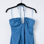 Abercrombie & Fitch Abercrombie Halter Maxi Plunge Dress Photo 4