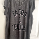 Torrid  Tacos & Tequila T-Shirt 3X‎ Photo 0