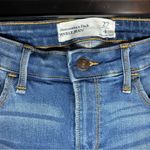 Abercrombie & Fitch medium wash distressed ankle jeans women’s size 4 / 27 Photo 6