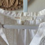 Maje  gorgeous embroidered ramie balloon sleeve blouse. Photo 2