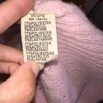 FRNCH  Paris Pink Cable Knit Turtleneck Sweater Photo 4