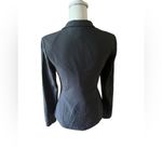 Venus Dark Gray Tailored Long Sleeve Open Front Blazer Photo 2