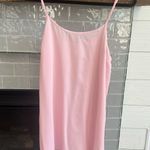 Free People  Pink Camisole Chemise Large Lingerie Dress adjustable straps EUC Photo 0