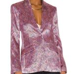 Cinq à Sept Cinq a Sept Estelle Paisley Satin Blazer Photo 0
