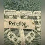 Rebellion Women’s White  Throw over Photo 2