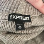 EXPRESS |Tan Ribbed Knit Short Sleeve Turtleneck sz M Photo 4