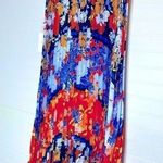 Ruby Rd . Multicolored Floral Pleated Skirt Photo 0