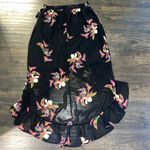 A New Day NWT Chiffon Floral Hi-Low Skirt Photo 2
