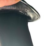 Donald Pliner Women's Black Leather Loafers Heels Size 8.5 Classic business work Photo 2