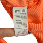 Good American Neon Orange Ribbed One Shoulder One Piece Bathing Swim Suit 1 / 2 Photo 5