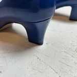 Tahari  Billie 2 Womens Blue Patent Leather Peep Toe Heels Shoes Size 7 1 2 M Photo 8