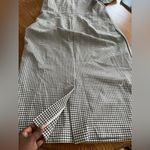 Banana Republic  Black And White Gingham Plaid Dress Size 12 Photo 8